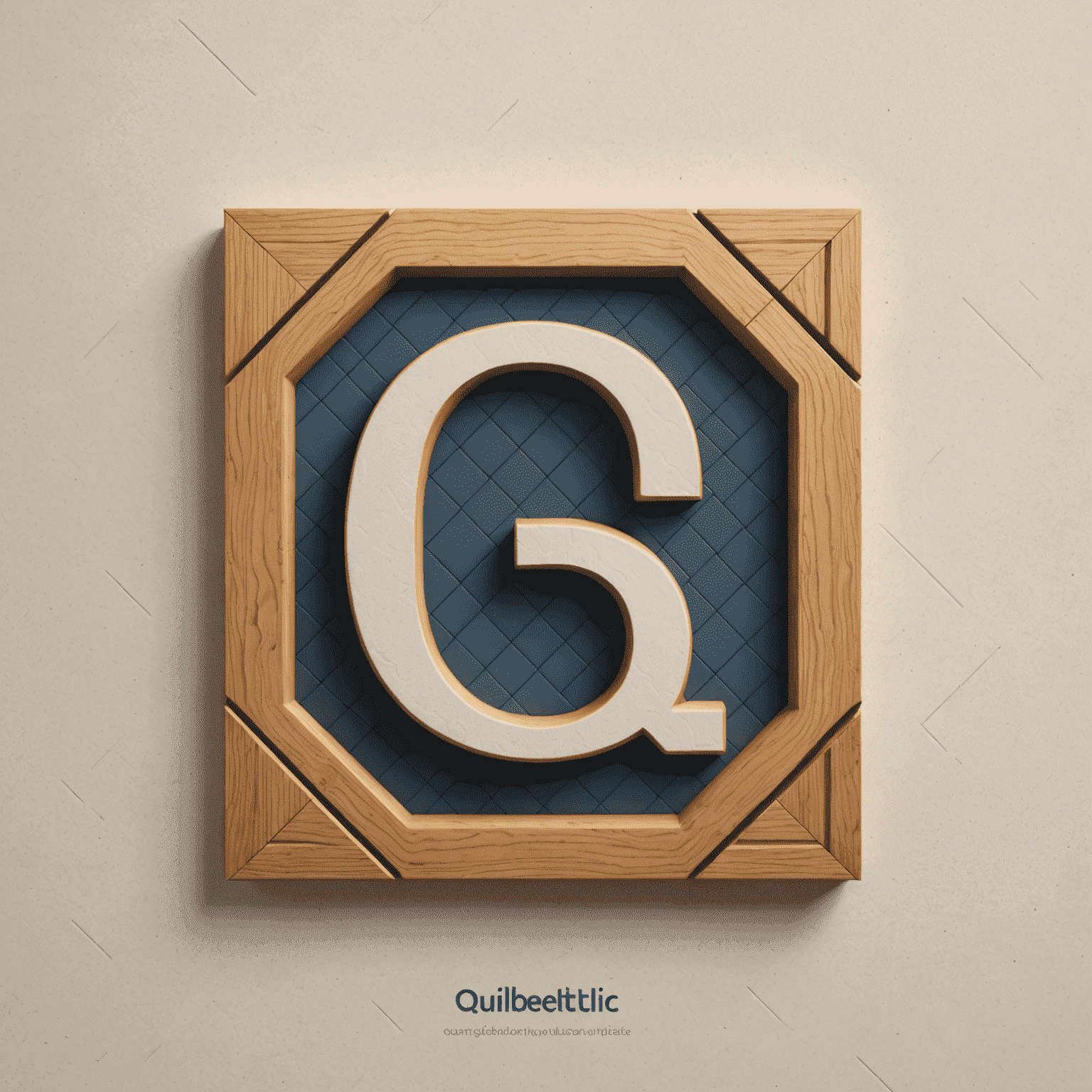 Quilbetlic logo featuring a stylized 'Q' with qubetic elements